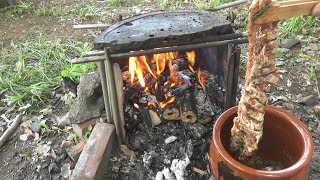 フワフワ柔らかくて香ばしい石焼き壺漬けハラミステーキ‼