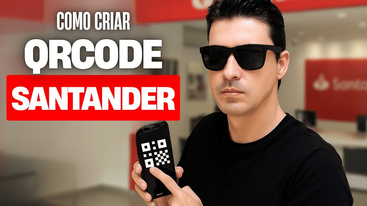 Como Criar QR Code no App Santander para Receber Pagamentos 📲 - YouTube