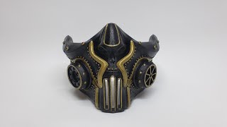Painting another 3D printed mask, plus a channel update