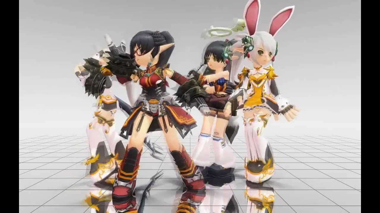 [MMD][Elsword] Rena - Pokerface