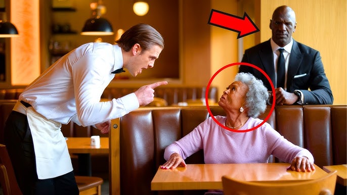 CAFE OWNER KICKS OUT ELDERLY BLACK WOMAN - UNAWARE MICHAEL JORDAN IS WATCHING! - YouTube