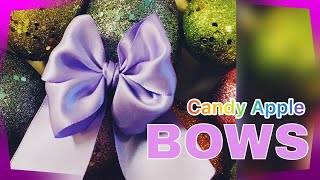 Bow Tutorial for Candy Apples