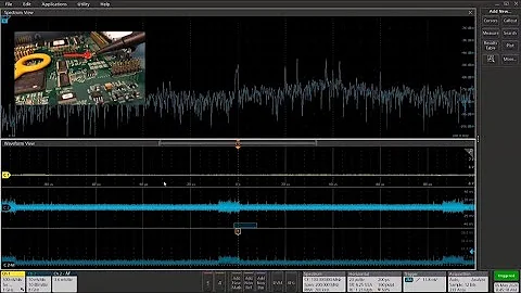 Finding Root Cause of EMI Signals with Spectrum View