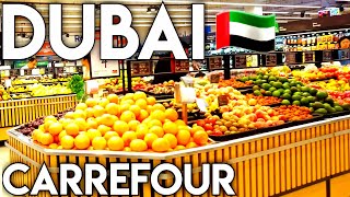 DUBAI Carrefour Hypermarket |4K| Dubai Product Prices Carrefour Tour  2024