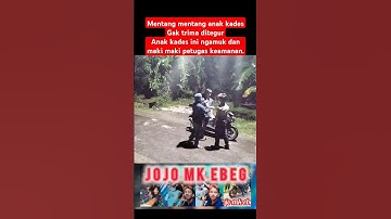 Anak kades ngamuk  petugas keamanan jadi sasaran .#feedshorts