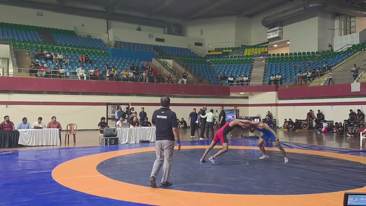 LIVE U23 ASIAN WRESTLING CHAMPIONSHIP TRIAL 2024 IG STADIUM viral wrestling sports