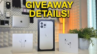 GIVEAWAY Details for June 2023! Airpods and iPhone