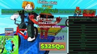 (keyless!) Snakezzz bike obby for brainrots roblox script (OP) / Auto grind, TP and more!