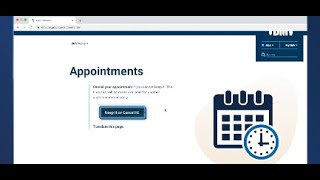 How to make an appointment for the DMV online