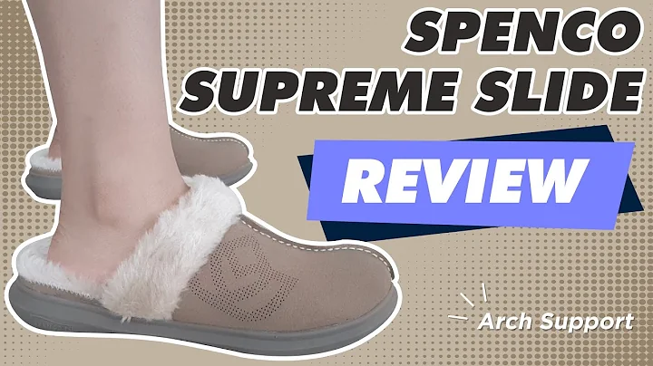 Spenco Supreme Slide - Best Slippers for Plantar Fasciitis, Women