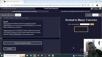 Learn Recursion by Building a Decimal to Binary Converter step 91