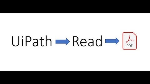 Extract data from pdf in UiPath | UiPath PDF extraction | extract specific text from pdf UiPath.