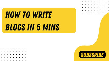 How to Write Blog Post in 5 minutes using AI Content Writer | Anyword
