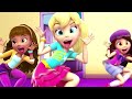 Polly Pocket em Português Brasil 💜🌈Corrida Louca💜🌈Desenhos animados dos miúdos