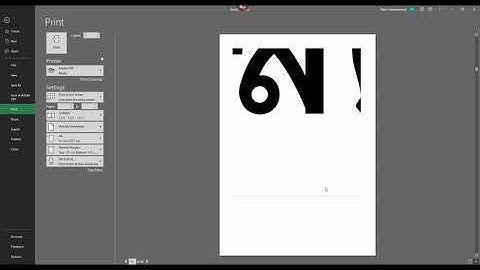ปริ้นขนาดตัวอักษรใหญ่ ขนาด 1000 ลงในกระดาษ A4 แล้วนำมาต่อกันเป็นแผ่นป้าย ด้วย Microsoft excel