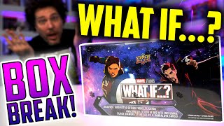 Breaking A Marvel Studios What If...? Box From Upper Deck