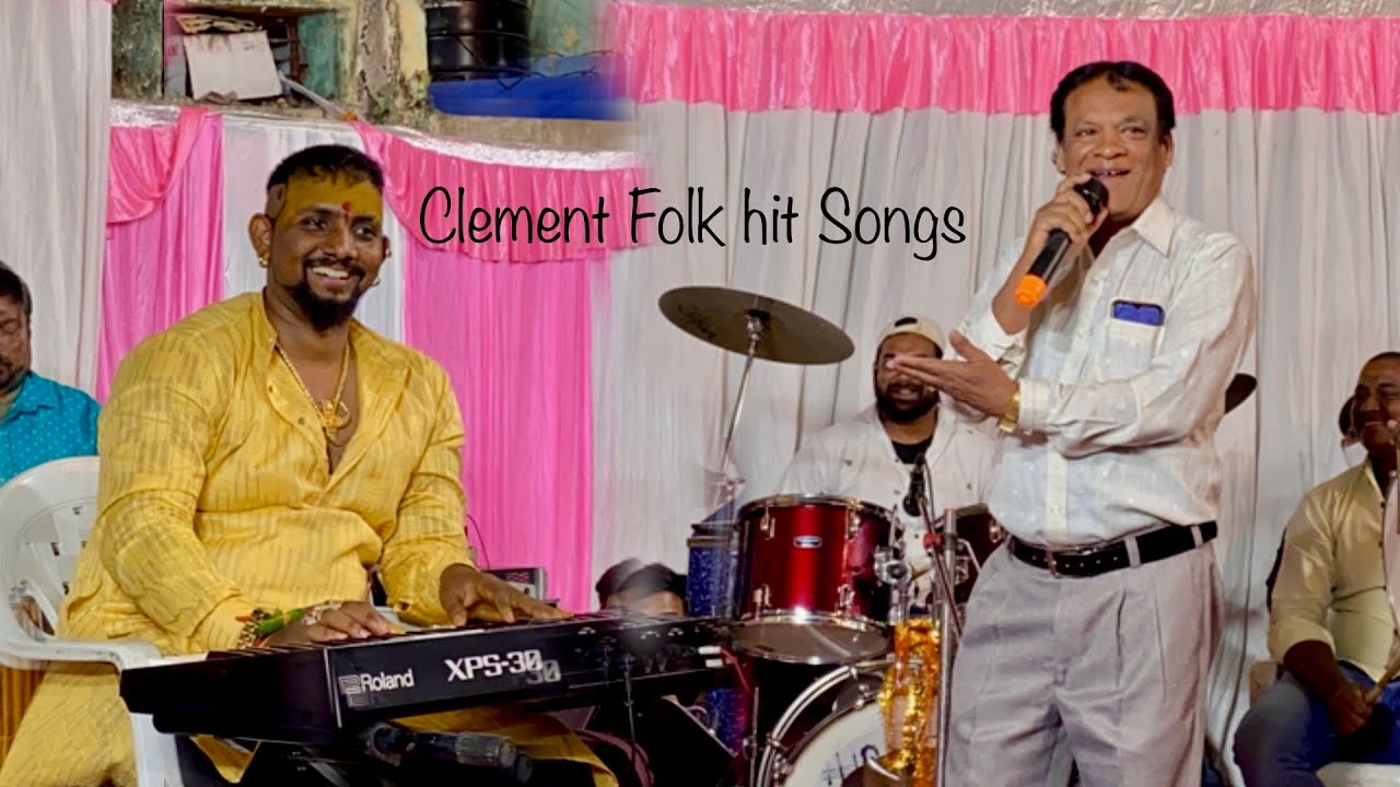 Clement Folk Songs Live Performance at Bonalu 2022  Puranapool VSR Piano  Clement songs 2022
