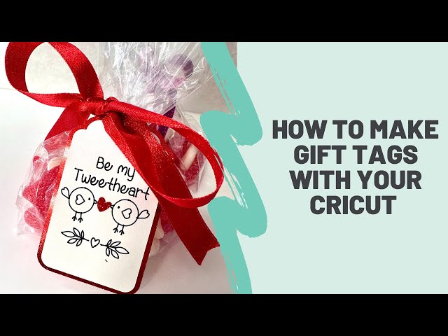 How To Make Party Favor Tags With Your Cricut - A Touch of LA