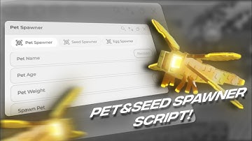 *OP* GROW A GARDEN SPAWNER SCRIPT🦝🌱| [°SPAWN SEED, SPAWN PETS+ EGGS🐝°] (•PASTEBIN•)