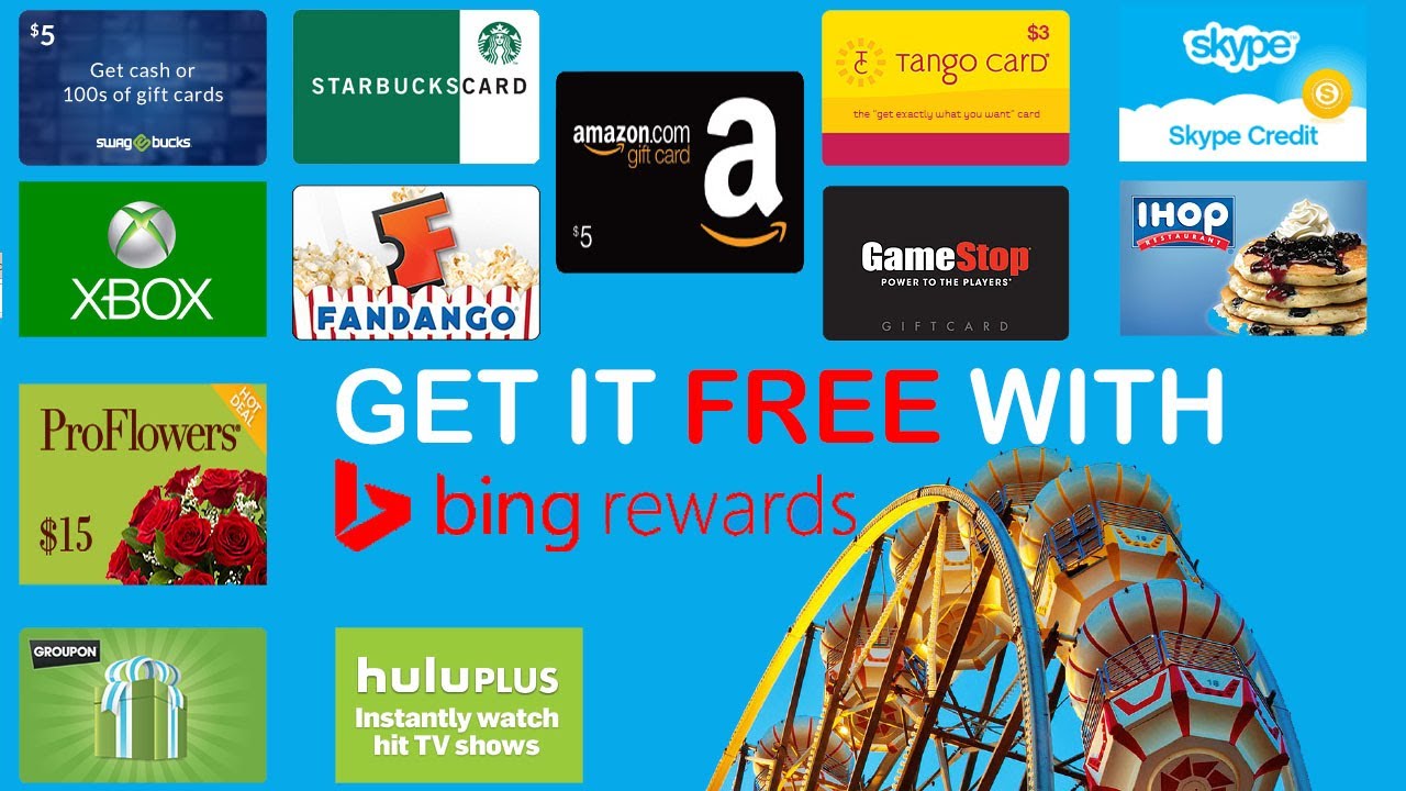 Bing Rewards Redeem Amazon, Swagbucks, and More! YouTube