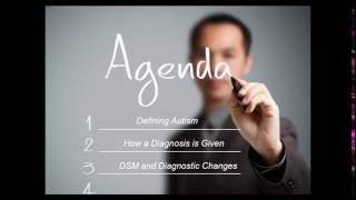 Changes to the Diagnosis of Autism Spectrum Disorders I Presented by Claire Schutte, Psy-D, BCBA-D
