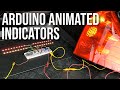 Animated indicators (turn signals) with Arduino, FastLED and a WS2812B LED strip.