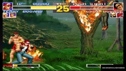 The King of Fighters 95 Fatal Fury Team vs Korea Team