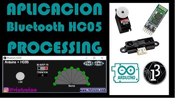 Proyecto DIY: ARDUINO + PROCESSING + BLUETOOTH HC-05