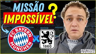 DESAFIO ACEITO ? Ganhar do BAYERN com RIVAL de 3° Divisão no Football Manager | Análise de save 27