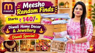 Meesho Diwali Home Decor and Jewellery Haul,Meesho Random Finds Starts Rs 140,Rajni Style Tips screenshot 5