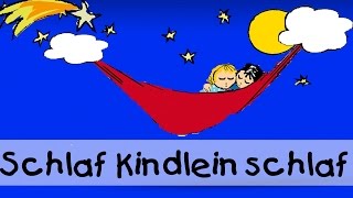 Video thumbnail of "Schlaf Kindlein schlaf - Die besten Schlaflieder für Kinder || Kinderlieder"