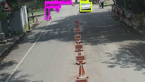 Realtime Object detection using AI