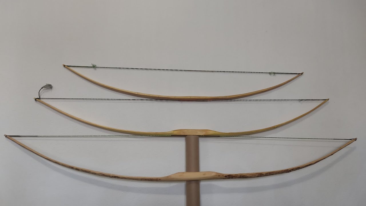 Лук из ясеня, вяза и акации 30 фунтов 