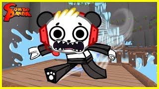 Roblox Waterfall Obby Floor Is Water Lets Play With Combo Panda