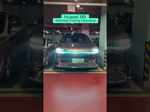 Which is stronger, Huawei's automatic parking or Tesla's? #huawei #electricvehicle