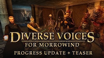 Diverse Voices for Morrowind: Progress Update and Teaser