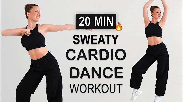 20 MIN SWEATY CARDIO DANCE Workout | All Standing | All Levels | Full Body Fat Burn, Super Fun thumbnail