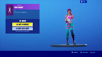 true heart fortnite emote