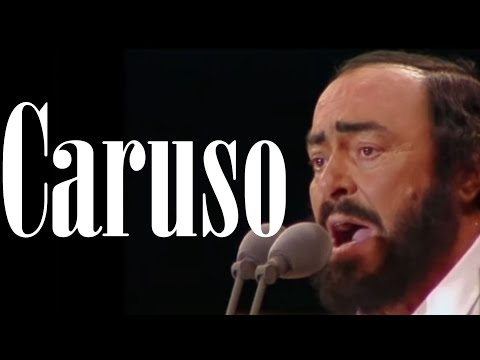 Luciano Pavarotti - Caruso - Live [Italian & English On-Screen Lyrics]