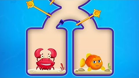 How to save the fish gameplay - walkthrough - level 10 to leve 20 - android IOS game.