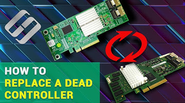How to Replace a RAID Controller without Losing Data