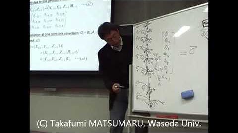 ROBOTICS 2014 Fall, Chapter 09 Fundamental theory of manipulator (1)