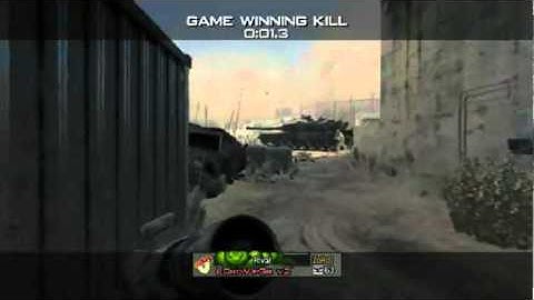 Call of duty Mw3 \ ZoRd x V1p3r \ Trick shot \ 360 No scope silent