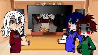 demon slayer entertaintmen district arc react to zenitsu meme • Kamaboko Squad+uzui react • -zenitsu