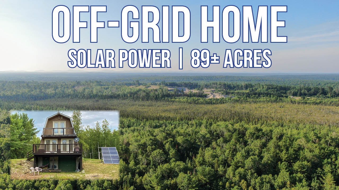 SOLD OffGrid 2Bedroom Home Maine Real Estate YouTube