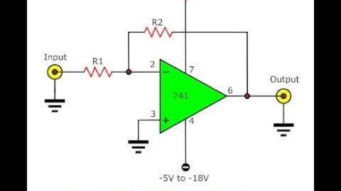Inverting Amplifier PCB design using Kicad