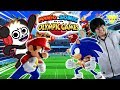 Ryan's Daddy Vs Combo Panda in Mario Vs Sonic Tokyo Olympic Games Let's Play