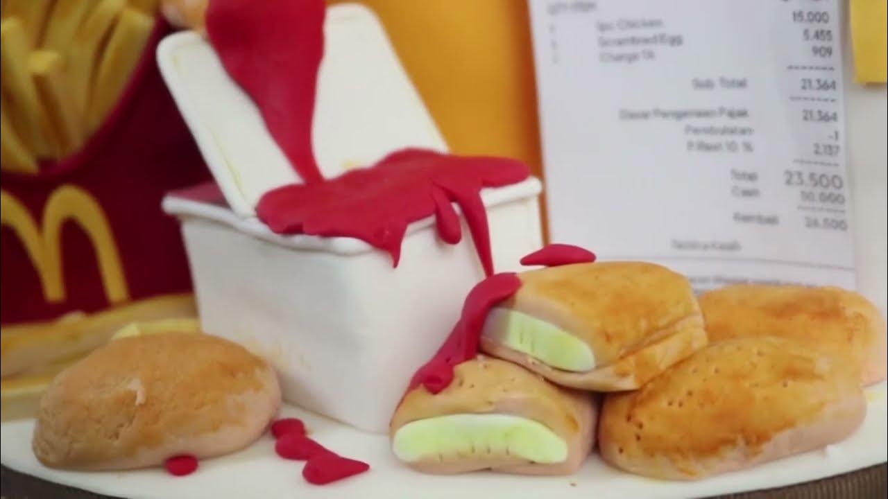 Dummy MCDONALD Cake For Rent By Avias_Kitchen YouTube