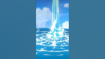 anime 3d waterfall #shorts #reels #3danimation #animation #cgi #blender #blender3d