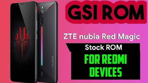 Install NUBIA RedMagic OS in Redmi 5 Android 9 | REDMAGIC GSI ROM FOR REDMI 5 ROSY | GSI ROM